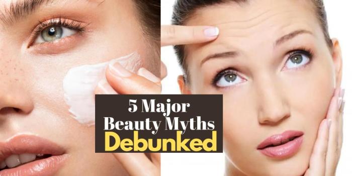 5 mitos kecantikan ini terbukti benar