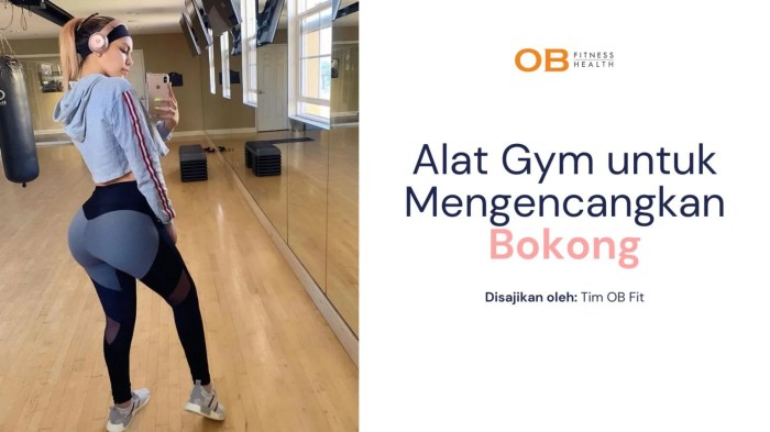 5 olahraga untuk bokong kencang