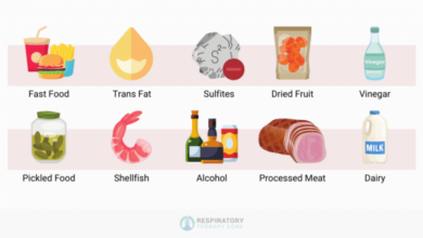 5 makanan yang harus dihindari pengidap asma