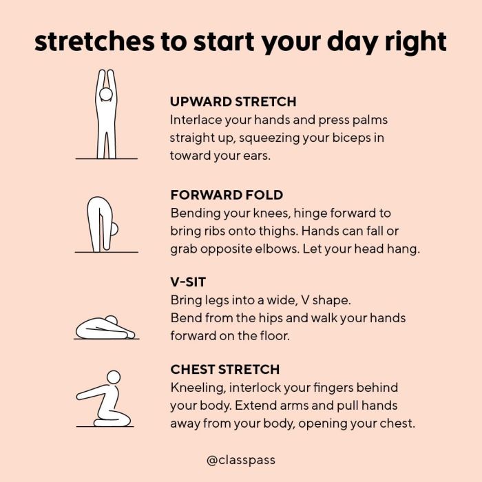 5 peregangan yang baik dilakukan di pagi hari