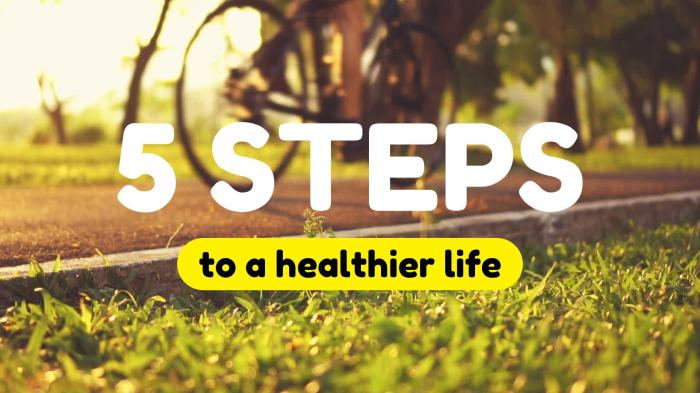 5 menit untuk hidup lebih sehat