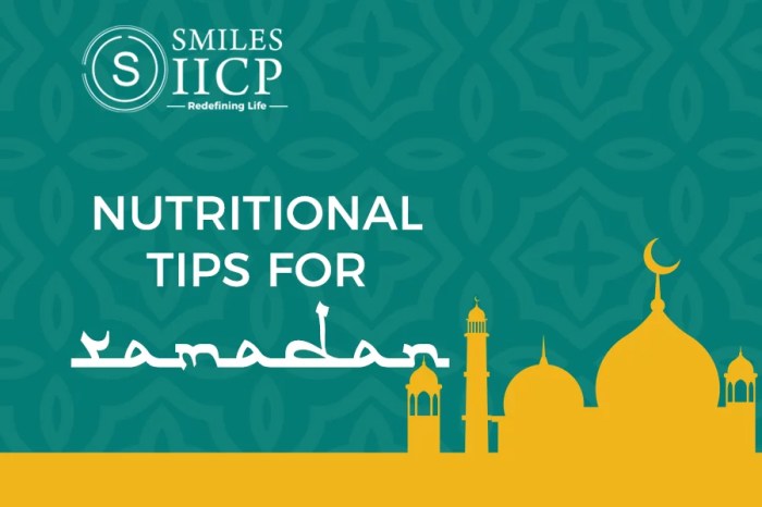 5 nutrisi untuk persiapan puasa